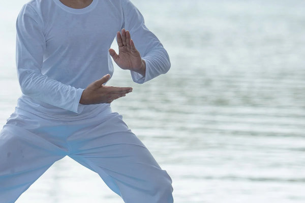 qi gong bord de mer
