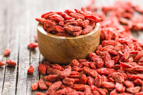 baies de goji sèchées
